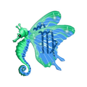 Virgo Butterfly Seahorse